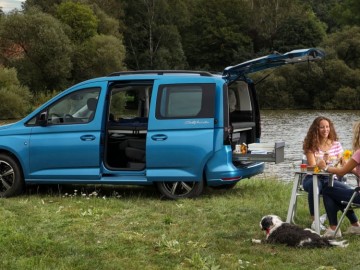 VW Caddy California w produkcji